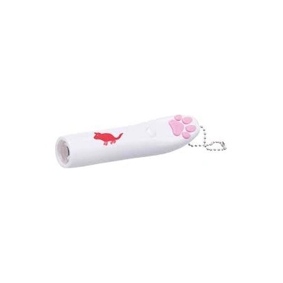 TRIXIE Catch the Light LED Pointer, Mouse- Забавна играчка за котки - лазер с фигурка мишка, 11 см