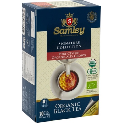 Samley BIO Cejlonský čierny čaj 20 vrecúšok