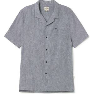 TWOTHIRDS Мъжка риза с копчета TWOTHIRDS Olivera Shirt - Navy Stripes (033-3065-0113)