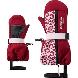 Ziener Детски ръкавици Ziener Kid's Ladini-Z AS Glove Mini Gloves - Red Leo - размер 1, 5 (EU) (202-8637-0312)
