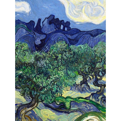 Plagát, Obraz - The Olive Trees, Vincent van Gogh, 30 × 40 cm
