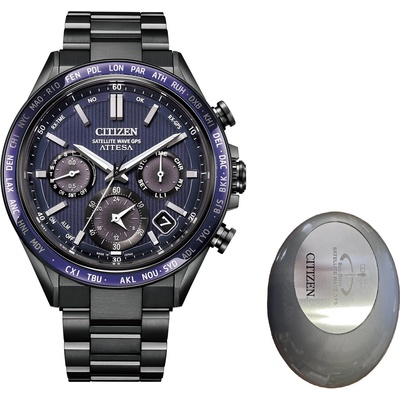 Citizen Мъжки часовник CITIZEN Mod. ATTESA TITANIUM ECO DRIVE SATELLITE WAVE GPS Special Pack CC4059-64L (CC4059-64L)