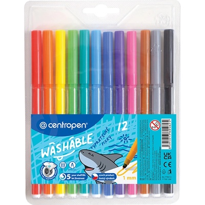 Centropen Washable 7790 12ks – Zboží Mobilmania