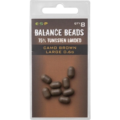 ESP Tungsten Loaded Balance Beads Large Brown