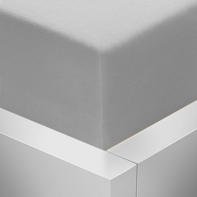 Stanex Jersey napínací Prostěradlo s lycrou světle šedé 140x200