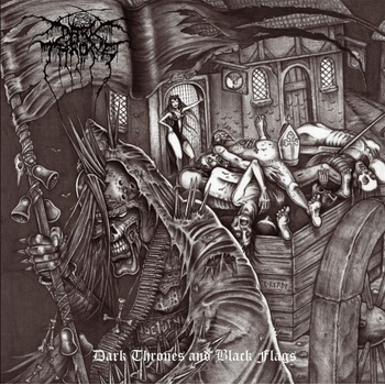 DARKTHRONE - DARK THRONES AND BLACK FLAG CD