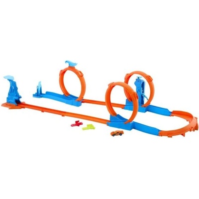 Mattel Hot Wheels Creator писта Тройна примка