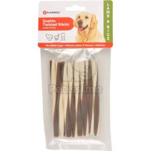Flamingo Duetto Twisted Sticks пръчици с агнешко и ориз 85 г