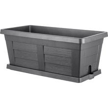Bama truhlík Legno antracit, 80 x 40 x 35 cm, 80 cm