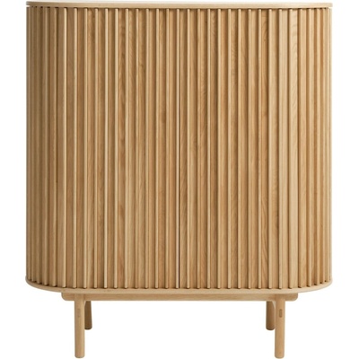 Unique Furniture Шкаф от дъб в естествен цвят 110x125 cm Carno - Unique Furniture (46040200)