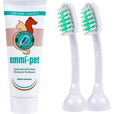Emmi-Pet 2.0 príslušenstvo Nástavce na kefku veľké A2 2ks