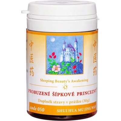 TCM Herbs PREDUDENIE ŠÍPKOVEJ PRINCEZNY Sui hua mu jing wan mod. 30 g