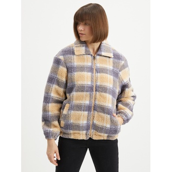O'Neill Сив и оранжев поларен кариран суитчър с цип O'Neill Check O'Neill | Oranzhev | ЖЕНИ | S