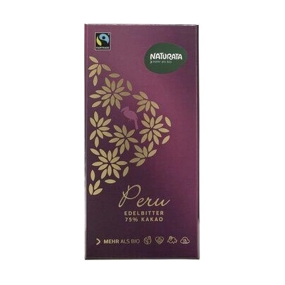 Naturata Čokoláda hořká Peru 100 g