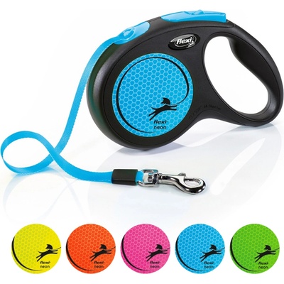 Flexi Neon vodítko pásek