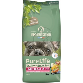 Pro-Nutrition PureLife Sensitive Digestion суха храна за кучета - с агнешко 11 кг