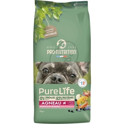 Pro-Nutrition PureLife Sensitive Digestion суха храна за кучета - с агнешко 11 кг