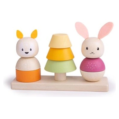 Bigjigs Toys Играчка за подреждане - Горски животни (34018)