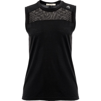 Aclima Дамско мериносово термобельо Aclima Women's Lightwool Sports Singlet Merino base layer - Jet Black - размер XL (115-1551-0215)
