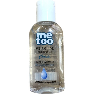 Me Too dezinfekčný gél na ruky Classic 50 ml