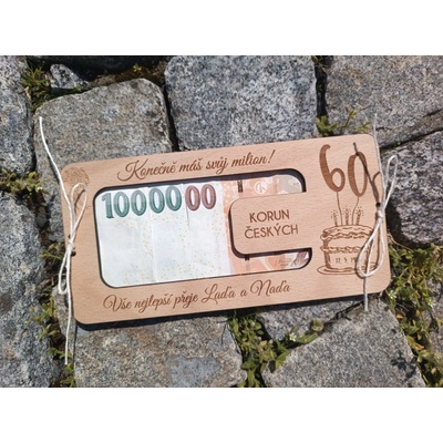 Coolsvatba Dárková plaketa "Milionový dort"
