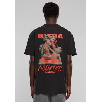 Mister Tee Мъжка тениска в черен цвят Ultraprovocateur Acid Heavy OversizeUB-MT3005-00007 - Черен, размер XS