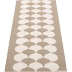 Pappelina Бежова и кремава пътека за открито и закрито 70x150 cm Poppy Potato - Pappelina (PY26P715)