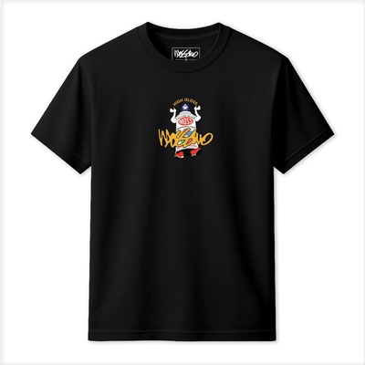Mossimo Тениска Mossimo Men's High Gloss T-Shirt - Black