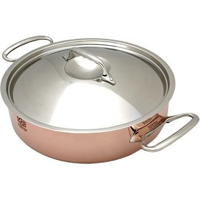 de Buyer Prima Matera hrnec měděný pr. 28 cm 2 rukojeti TOM D-6241-28