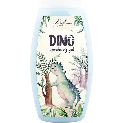 Bohemia Gifts Kids Dino sprchový gél pre deti modrý 250 ml