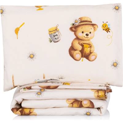 Chipolino Комплект за мини кошара Chipolino - Сладко мече (KOSCLOSET0261SB)