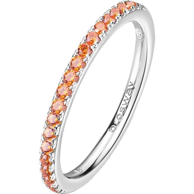 Brosway Třpytivý stříbrný prsten Fancy Vitamin Orange FVO20
