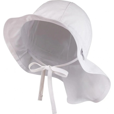 Dětský UV klobouk flapper plátno UV+ bílá STERNTALER