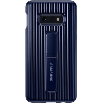 Samsung Protective Stand Cover EF-RG970CL - оригинален хибриден кейс за Samsung Galaxy S10E (тъмносин)