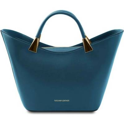 Tuscany Leather Kožená kabelka teal 2287 1 103