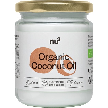 nu3 Organic Coconut Oil - 230 мл