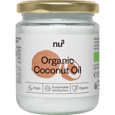 nu3 Organic Coconut Oil - 230 мл