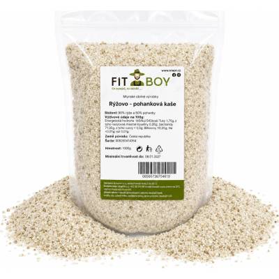 Fitboy Rýžovo pohanková kaše 1 kg