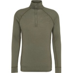 Stoic Мъжко мериносово термобельо Stoic Merino180 BengtSt. Half Zip Merino base layer - Olive Green - размер XS (015-2079-0811)