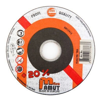 Mamut Profi Kotouč brusný 125 x 6,0 x 22,23 mm 39A36Q 852