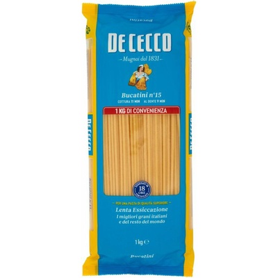 De Cecco Bucatini No.15 1 kg