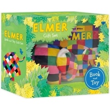 Elmer Book and Toy Gift Set - David Mckee