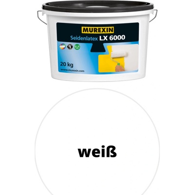 MUREXIN farba interiérová biela Seidenlatex LX 6000 (20 kg)