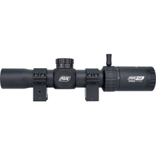 ASG LPVO 1-6x28 LMTS-02 montážní kroužky 30mm černý