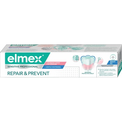 Elmex Sensitive Professional Repair & Prevent + Gentle Whitening 75 ml