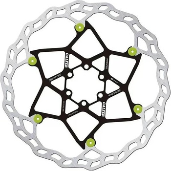 Galfer brzdový kotouč WAVE floating 203x2,0mm (zelený) - 6 děr