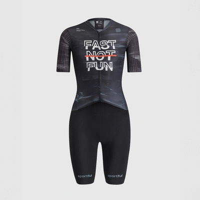 Sportful FAST NOT FUN kombinéza čierna
