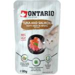 ONTARIO Онтарио Кот тон и сьомга 80 г