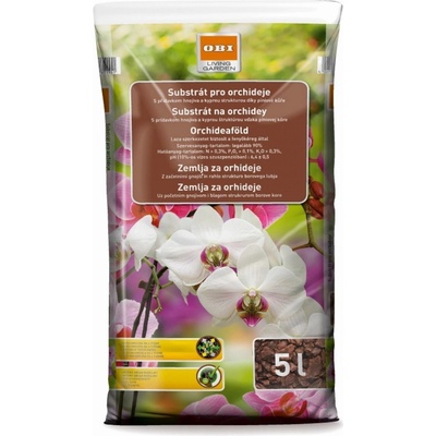 OBI Living Garden Substrát pro orchideje 5 l
