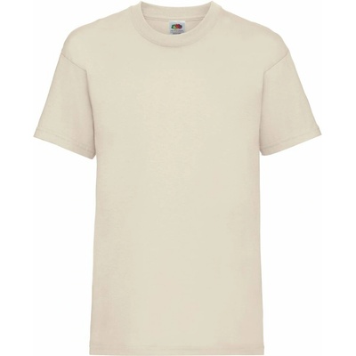 Fruit of the Loom triko Kids Valueweight T béžové